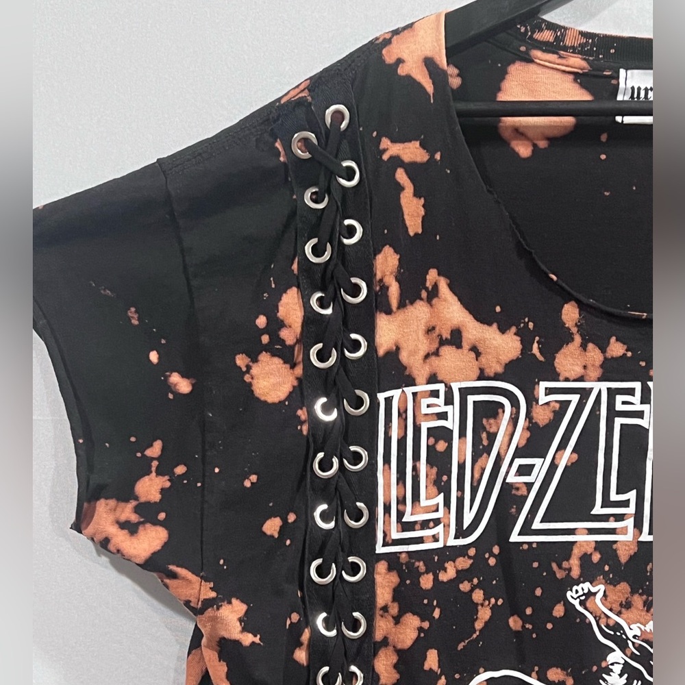 URBNVTG Reworked Custom Led Zepplin T Shirt - Picture 3 of 12
